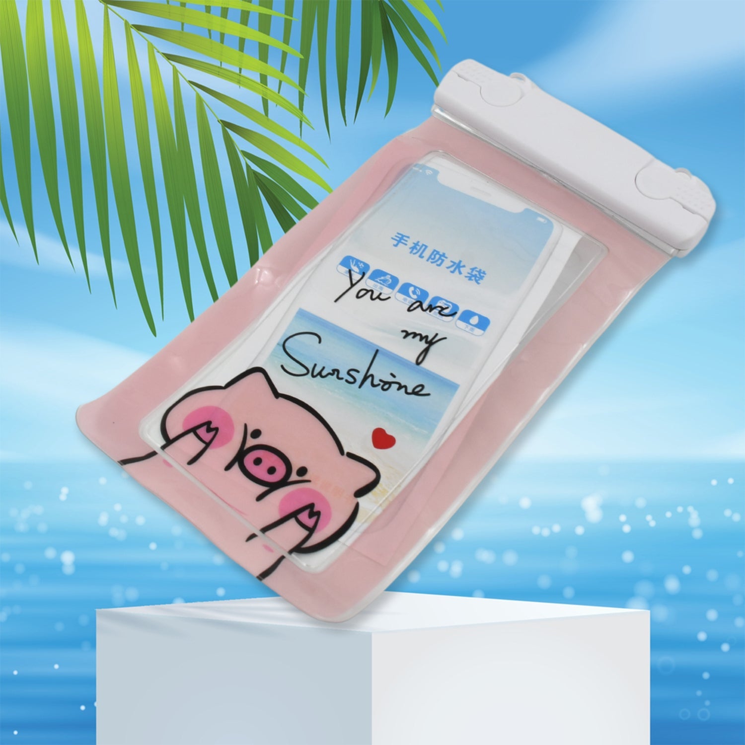 Waterproof Pouch Lock Mobile Cover Underwater Mobile Case For All Type Mobile Phone (1 Pc) Waterproof Pouch Lock Mobile Cover Underwater Mobile Case For All Type Mobile Phone (1 Pc)